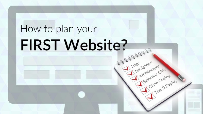 How to plan your first website
