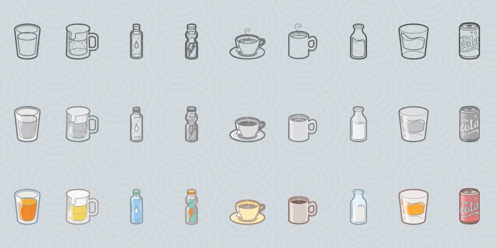 Drink icons