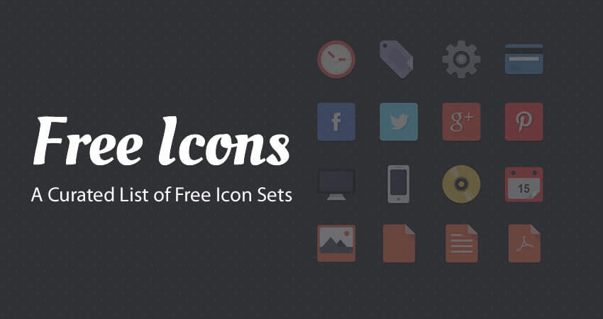 A Curated List of Free Icon Sets