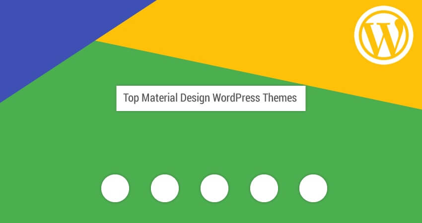 Top Stylish Material Design WordPress Themes