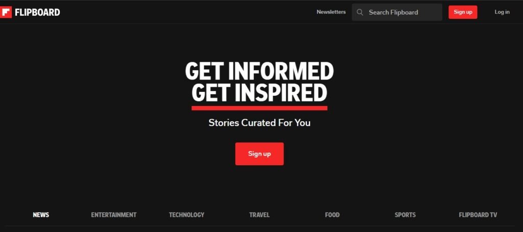 Best Content Aggregator Websites (Flipboard) - ColorWhistle