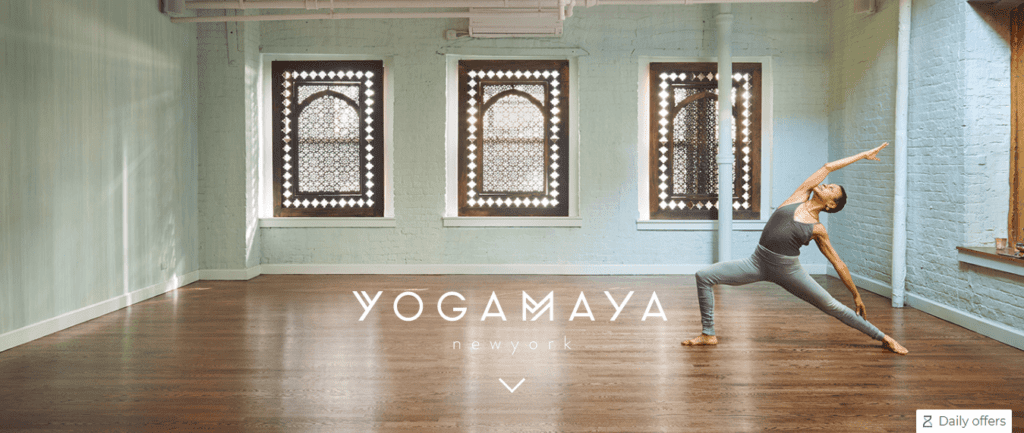 Yoga Website Design Ideas and Inspirations (Yogamaya) - ColorWhistle