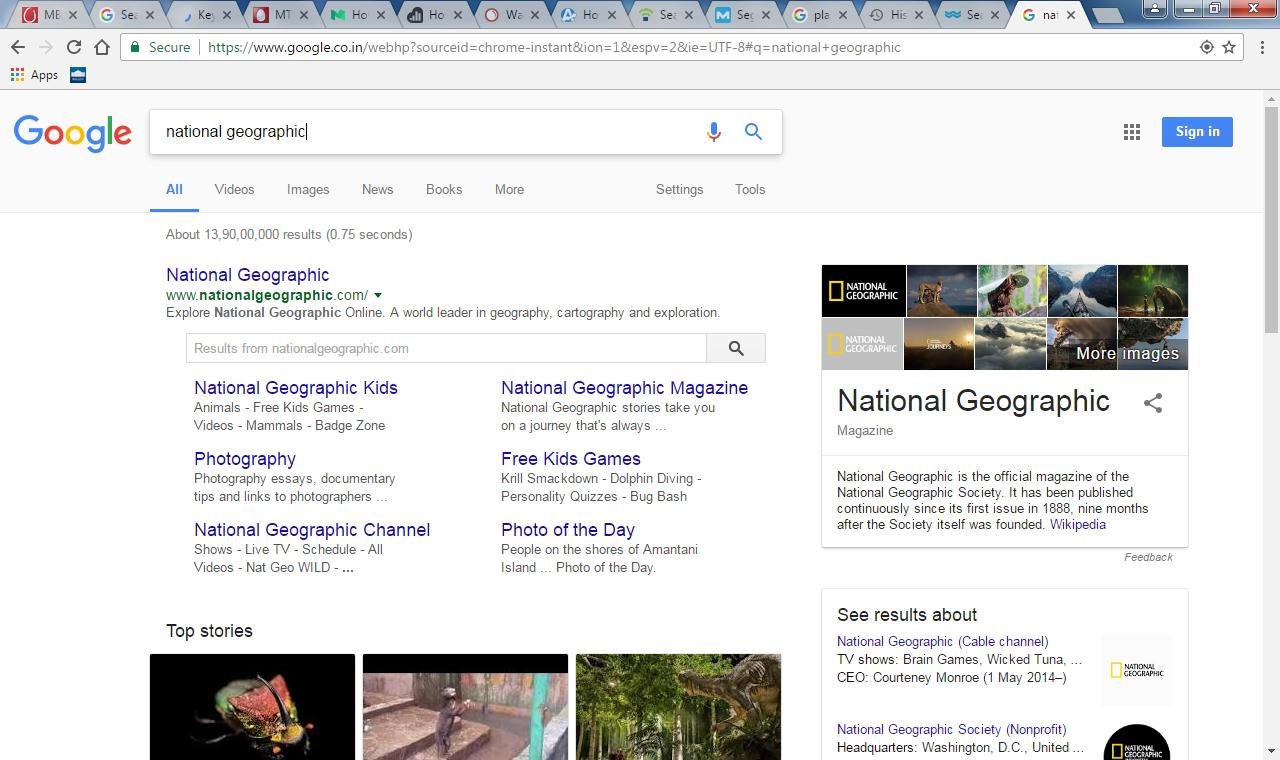 google search intent