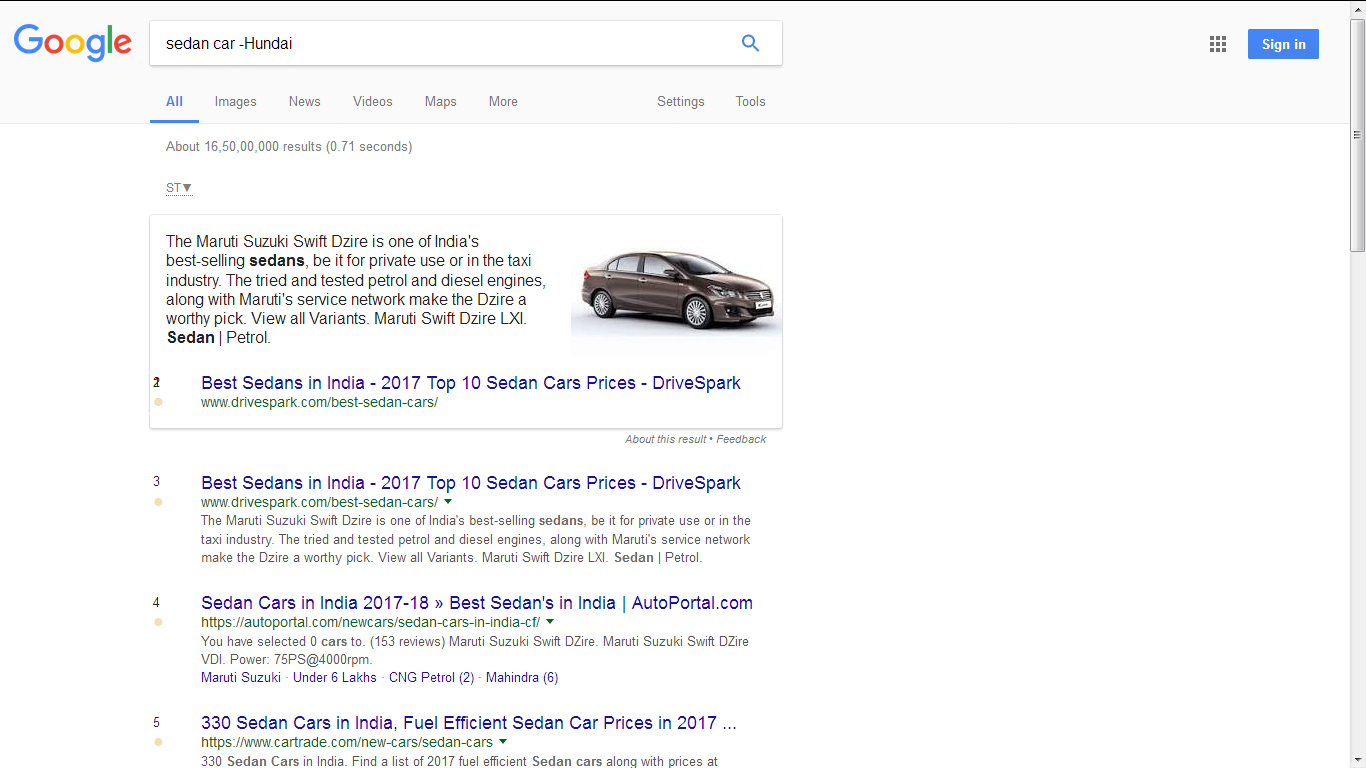 Guide to Digital Marketing - Exclude words Exclude words