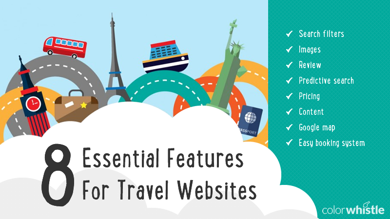 features for travel website