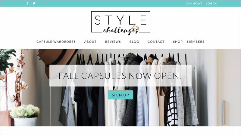 Style-Challenges-Wordpress-Membership-website