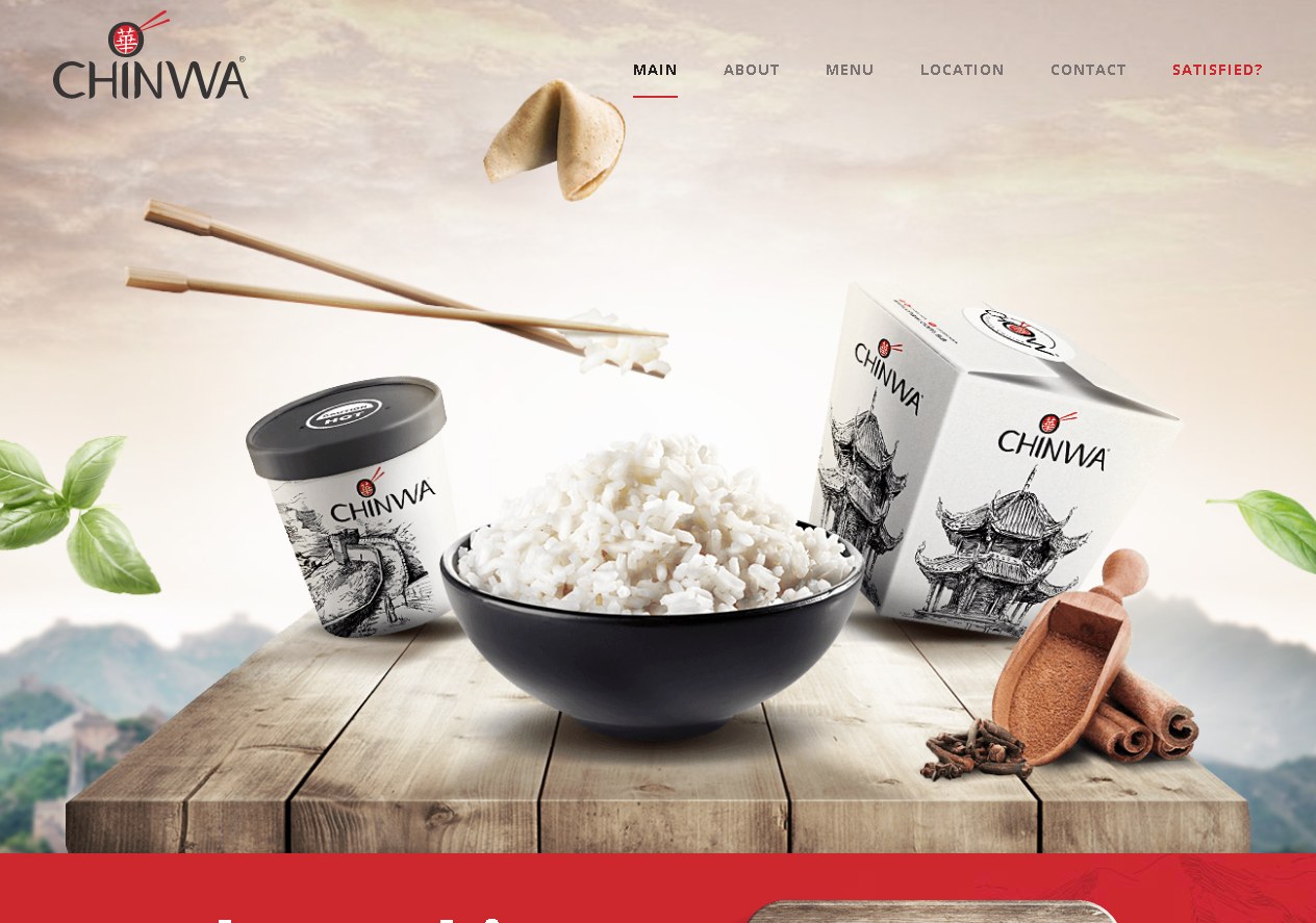 Chinwa Restaurant Website