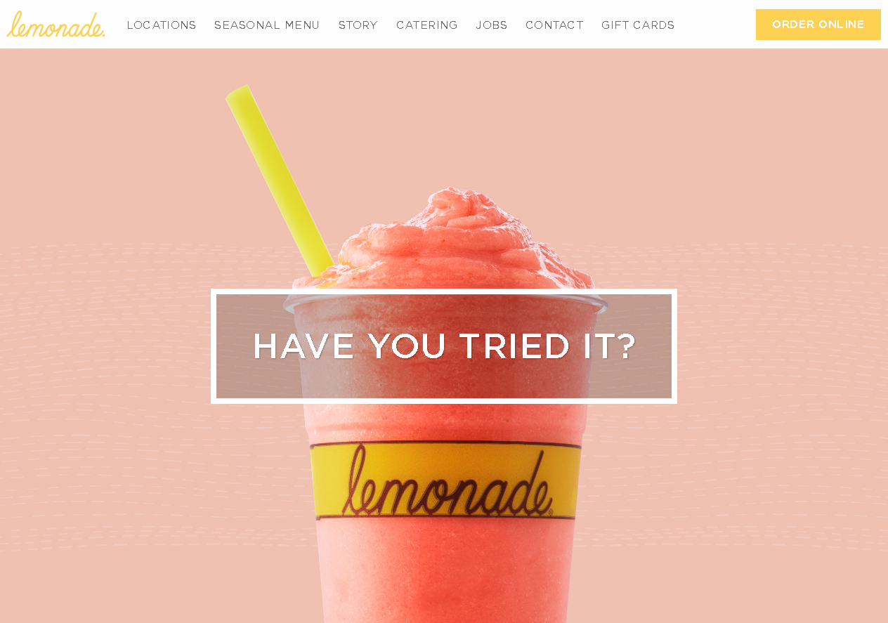Lemonadela Restaurant Website