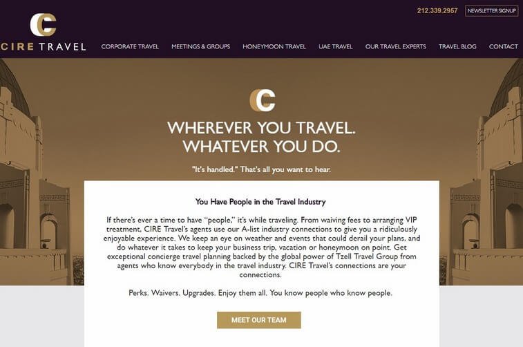 Ciretravel-top-travel-agency-website