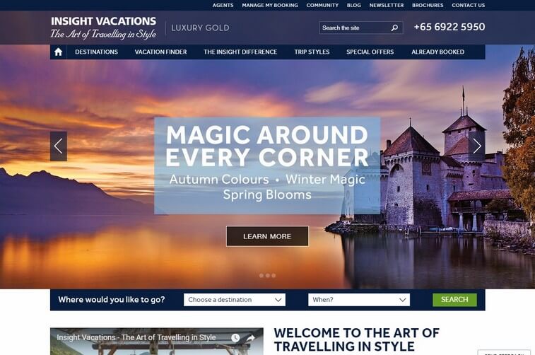 the best tourism websites