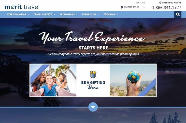 Travel website design  and Tourism Planning Web Design Inspirations (Merit) - ColorWhistle