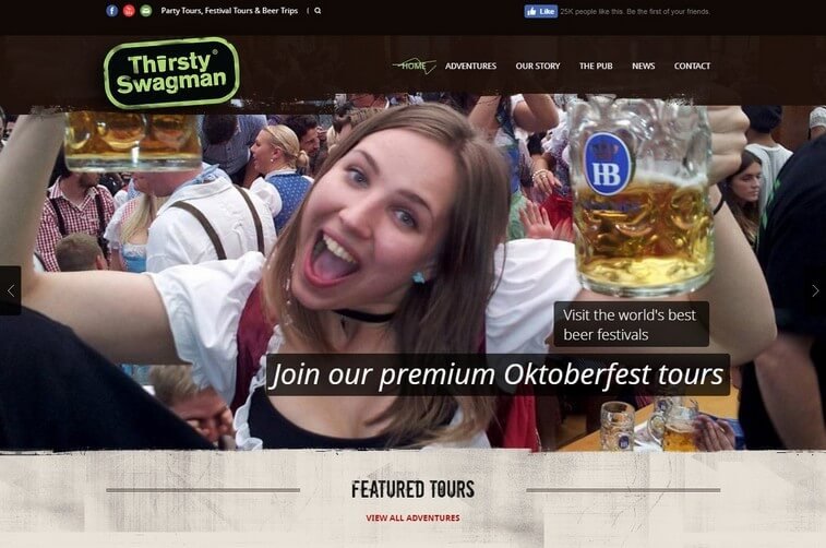 Thirstyswagman-top-travel-company-website