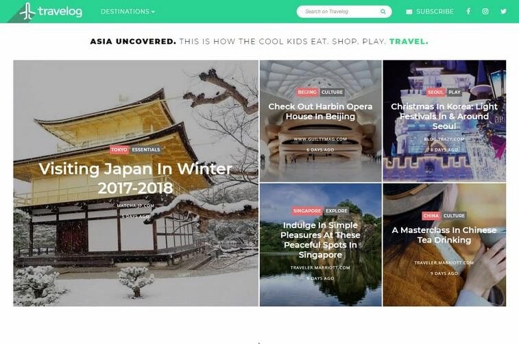 Travelog-top-travel-agency-website