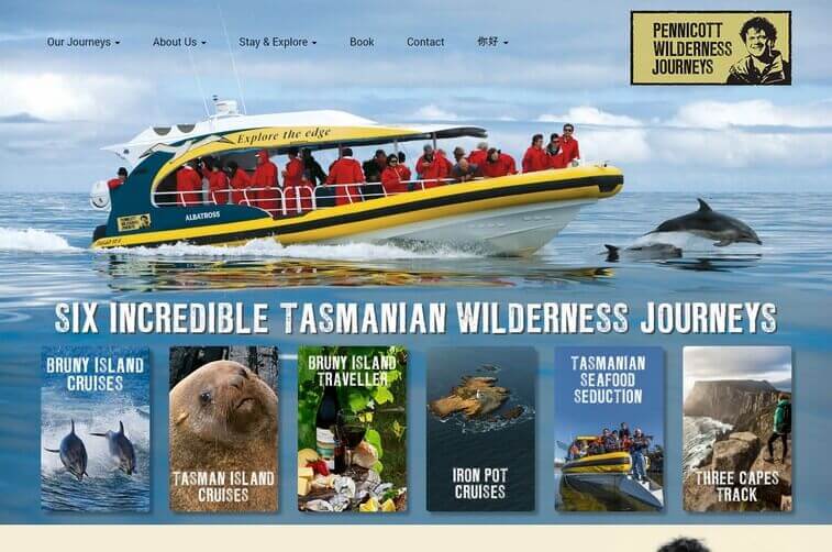 Travel website design and Tourism Website Design Inspirations (PWJ) - ColorWhistle