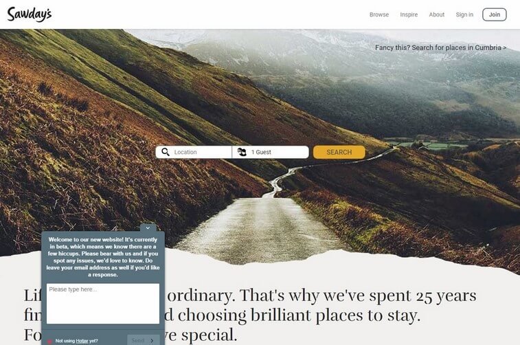 sawdays-top-travel-website