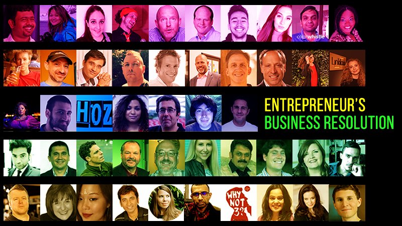 Entrepreneurs Business Resolutions