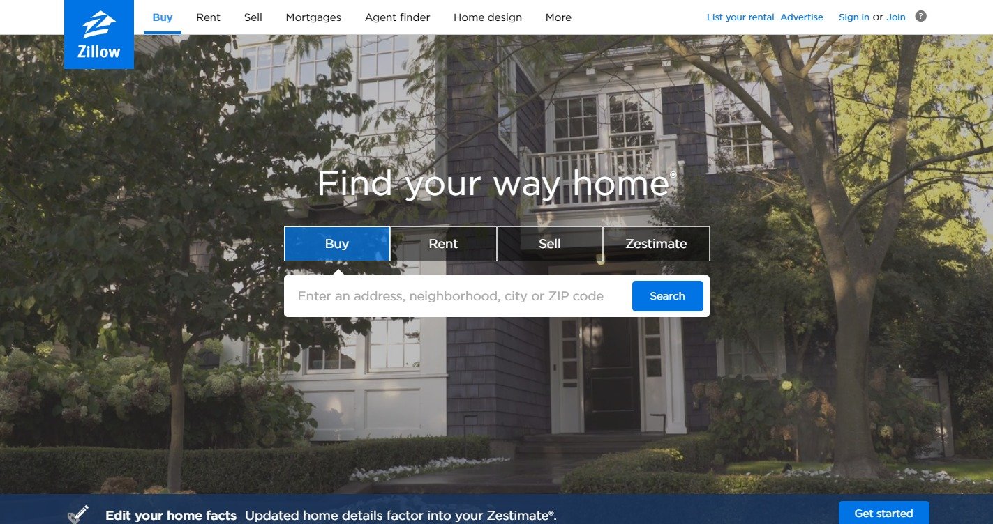 Top real estate agent websites