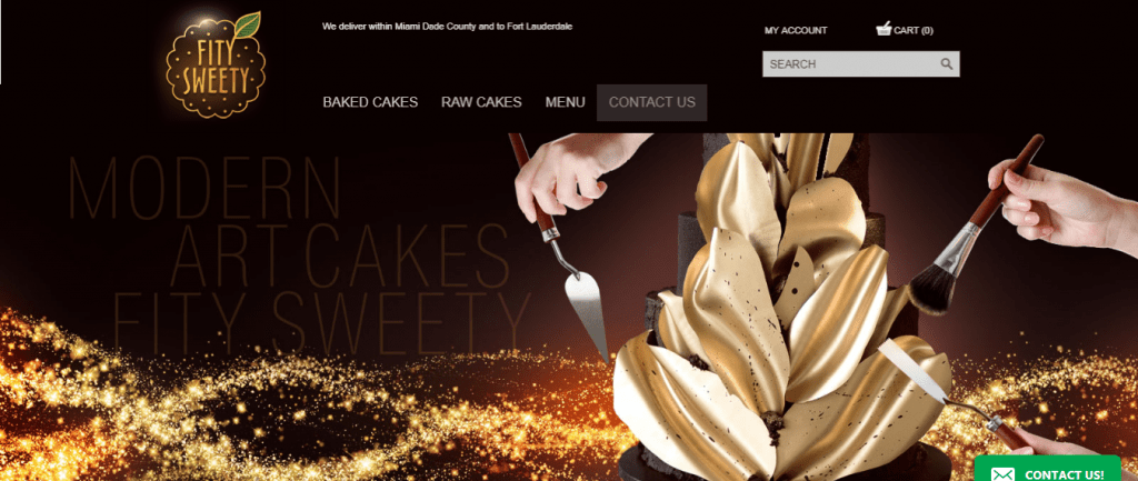 Fity Sweety-bakery-website-design