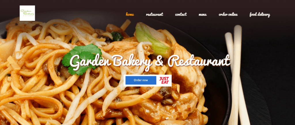 Garden-bakery-website-design