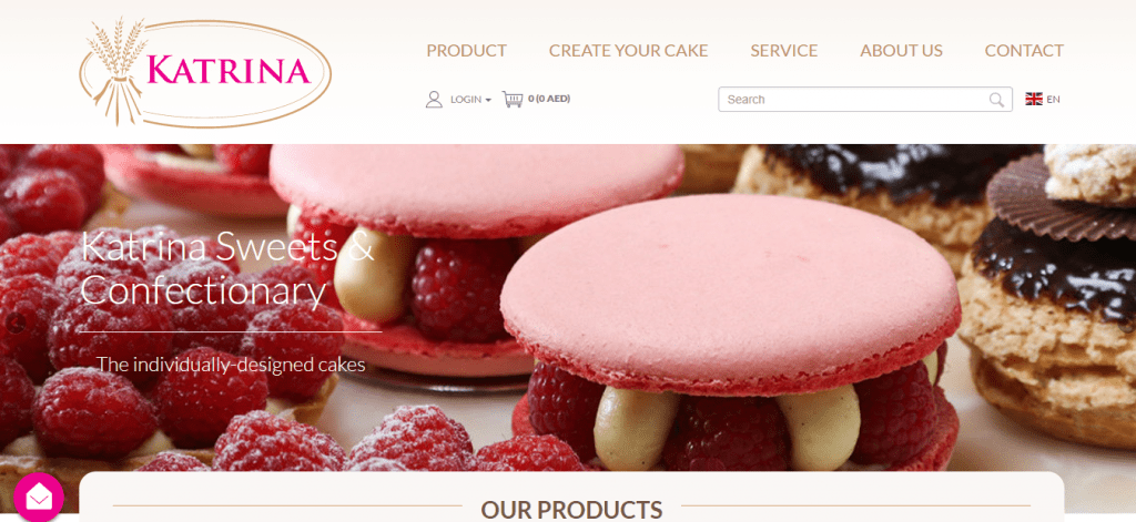 Katrina-bakery-website-ideas