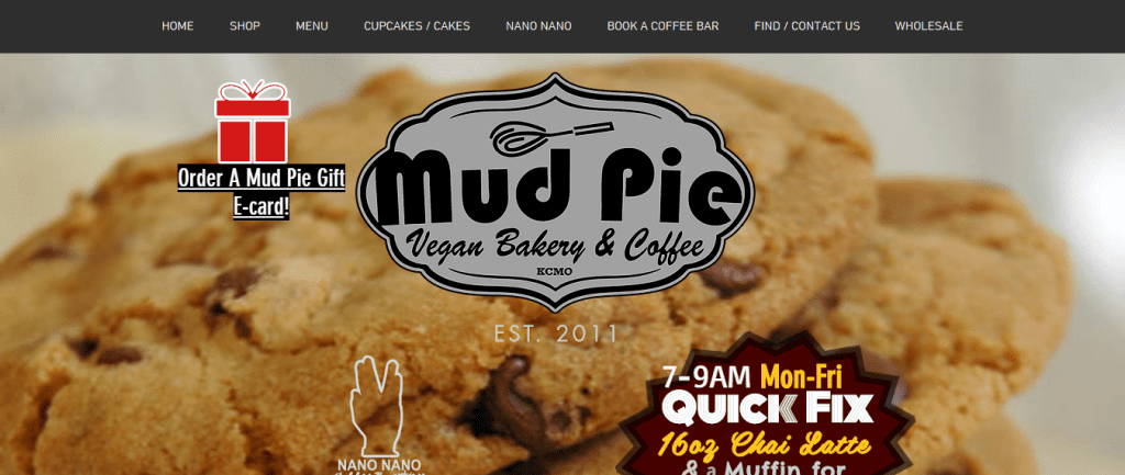 Mud Pie-bakery-website-design-ideas