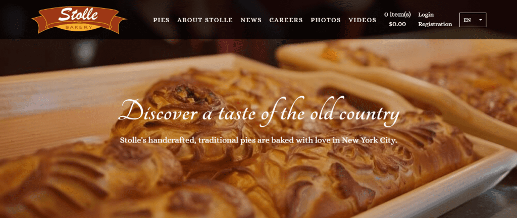 Stolle-bakery-website-design