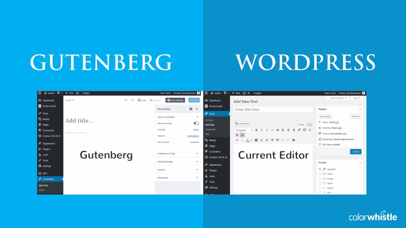 What is Gutenberg WordPress Editor ? ColorWhistle