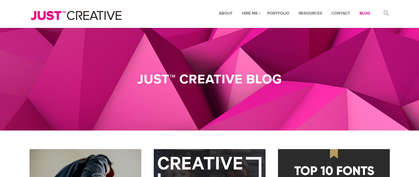 justcreative logo design blogs