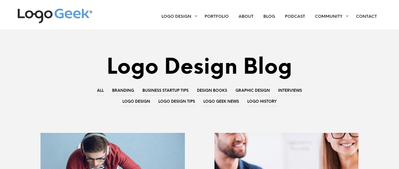 logogeek logo design blogs
