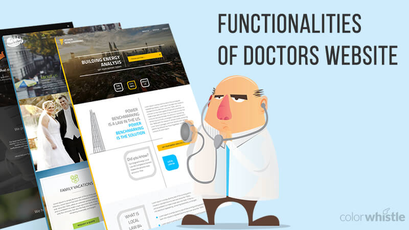 Essential Functionalities Of A Doctors Website