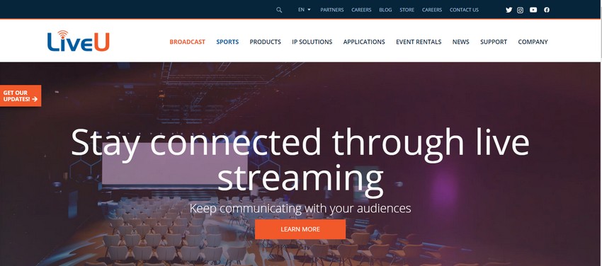 liveu.tv - website live streaming services company in united states