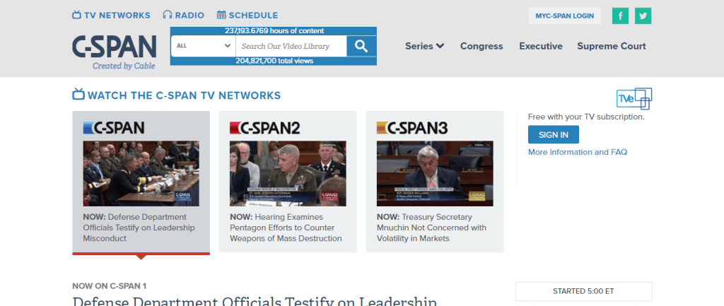 How To Embed Live Streaming Video On Your Website? (c-span) - ColorWhistle