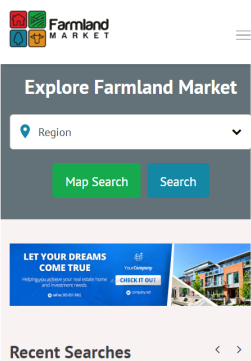 Farm Land Market Website Development