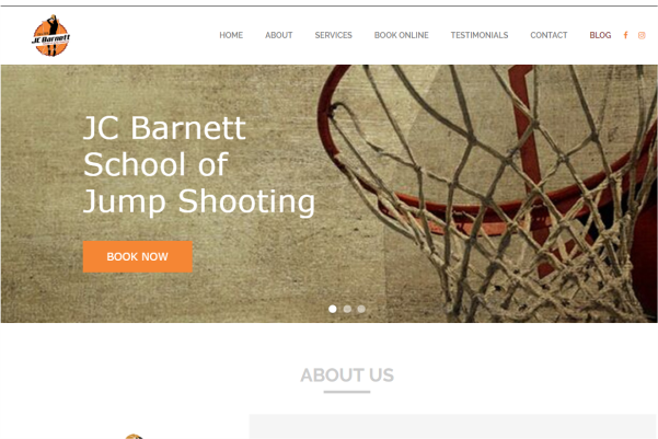 JC Barnett School Website Development