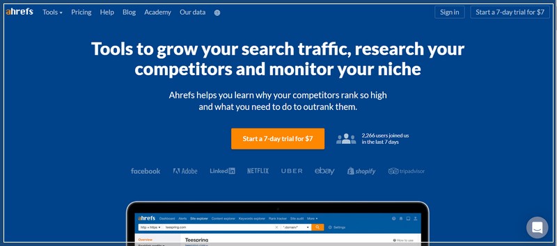 Best SEO & Marketing Tools for Experts (Ahrefs) - ColorWhistle