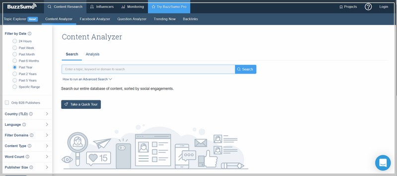 Best SEO & Marketing Tools for Experts (BuzzSumo) - ColorWhistle