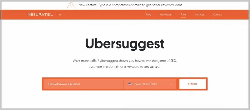 Best SEO & Marketing Tools for Experts (Ubersuggest) - ColorWhistle