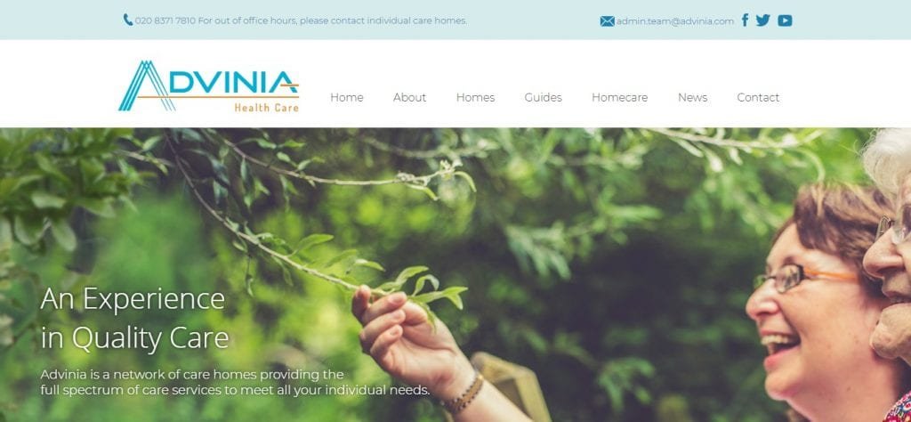 Advinia-Health-Care-Nursing-Website