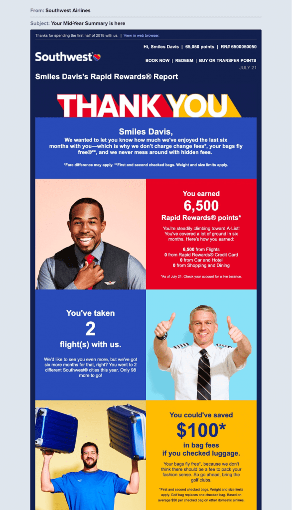 Southwest-Airlines-Email-Marketing