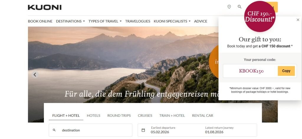 Best Tour Operators & Travel Companies in Europe (Kuoni) - ColorWhistle