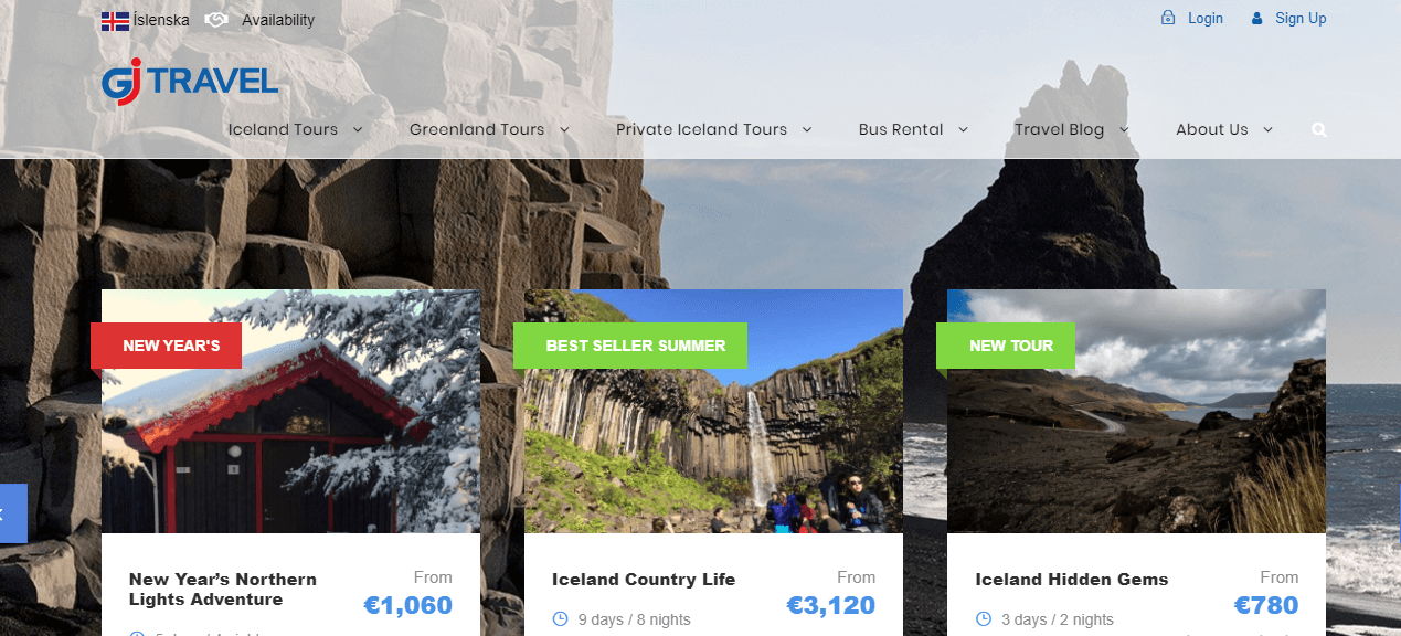 best tour operators site