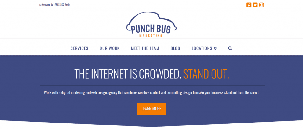 PunchBug DigitalMarketing Agency Indianapolis