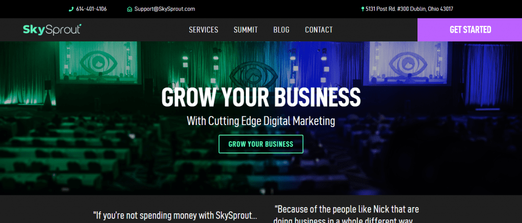 SkySprout DigitalMarketing Agency Ohio