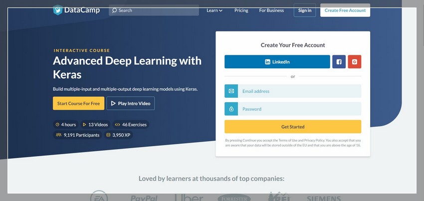 Online Training Website Design Ideas and Inspirations (Deep Learning Training -8) - ColorWhistle