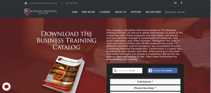 businesstraining - online business management training website design ideas and inspirations