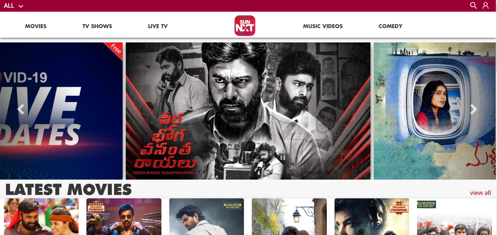 www.sunnxt.com - best OTT platforms ideas, trends and inspirations in India