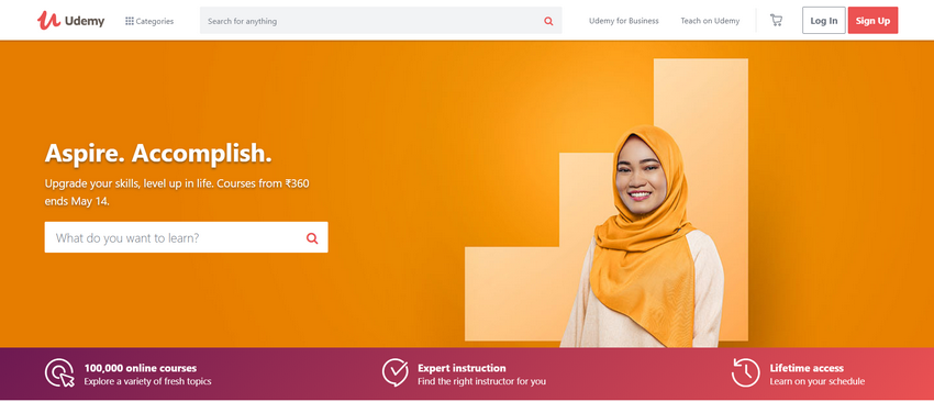 udemy Top 6 Educational Online Learning Platforms in the World