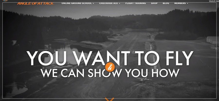 Angle of Attack Membership Website Inspiration