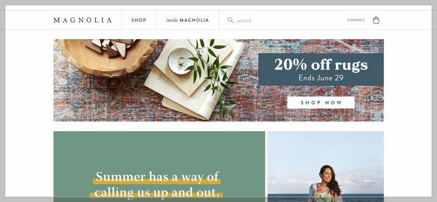 Magnolia Membership Website Inspiration