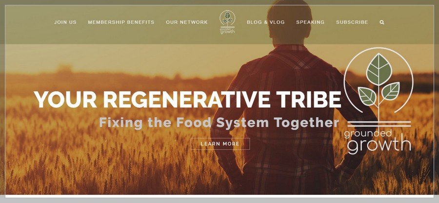 Our Grounded Growth Membership Website Inspiration